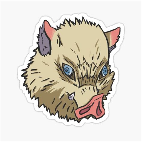 Inosuke Sticker For Sale By Napalmkyle Redbubble