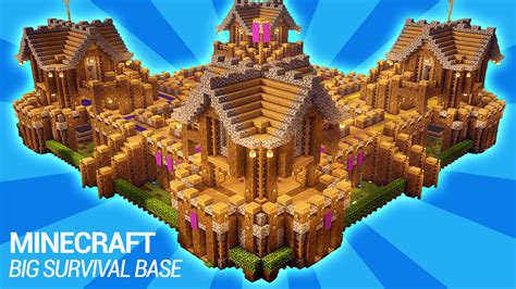 How To Build A Survival Base In Minecraft Build Tutorial
