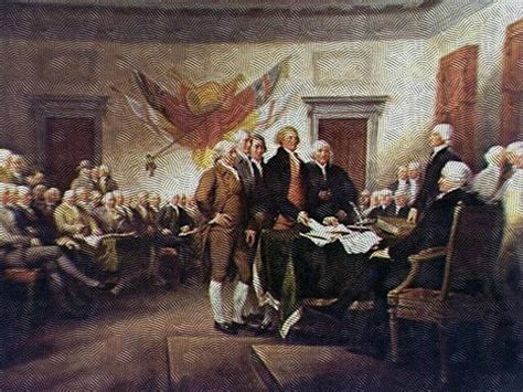 This Day In History Signing The Declaration Of Independence