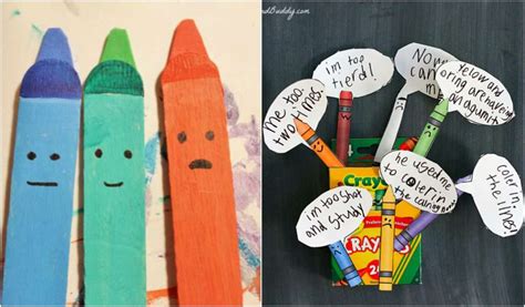 10 Creative Activities To Go With The Book The Day The Crayons Quit