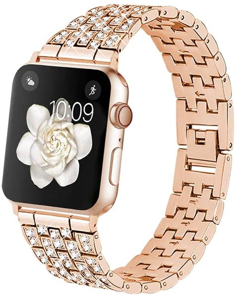 Apple Watch Bling Jewelry Bracelet Watchband Luxury Bling Etsy