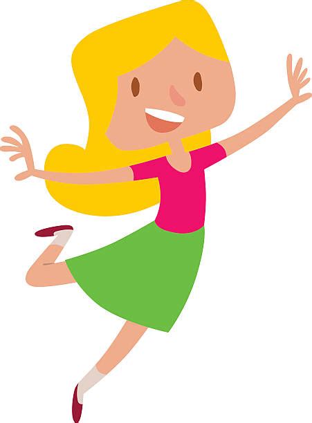 Best Excited Girl Illustrations Royalty Free Vector Graphics And Clip