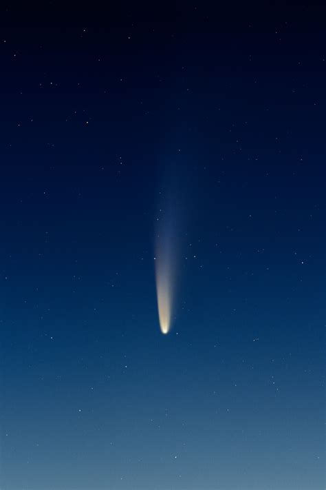 Comet Neowise July 8 2020 Rastrophotography