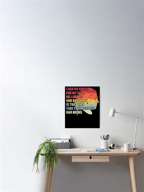 Rbg Quote I Ask No Favor For My Sex Feminist T Poster For Sale By