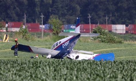 Pilot Walks Away From Small Plane Crash In Langley With Non Threatening