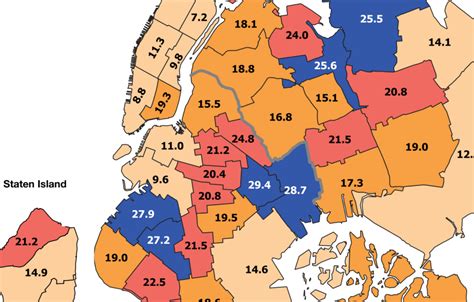 Nyc Poverty Report Shows Neighborhoods With Lowest Poverty Levels In