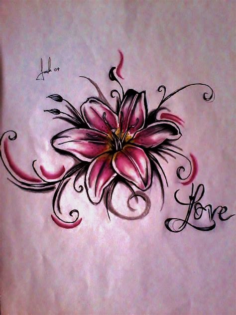 Tiger Lily Tattoos Lily Flower Tattoos Tattoos For Women Flowers