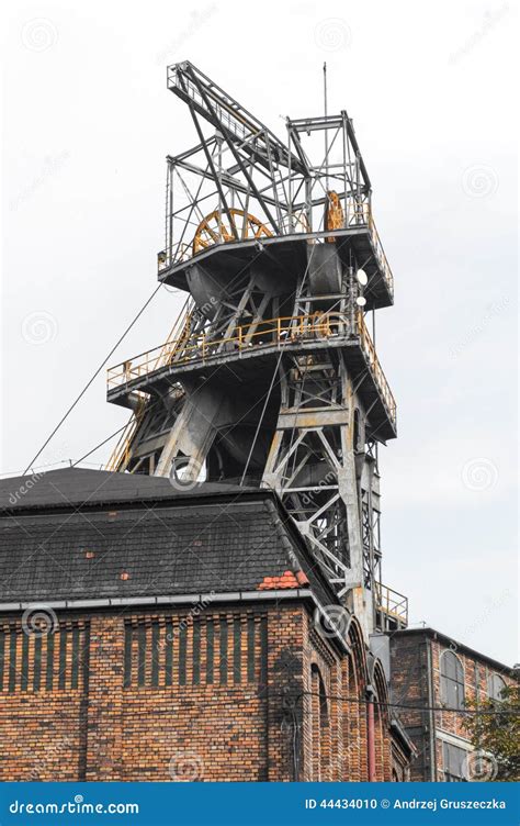 Old Coal Mine Shaft Stock Photo Image Of Elevator Drift 44434010