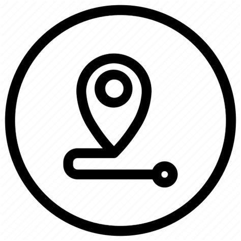 Route Pin Maps Icon Download On Iconfinder On Iconfinder