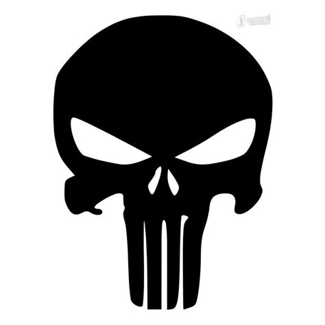 Pack Of 3 Punisher Skull Stencils Made From 4 Ply Mat Board 11x14 8x10