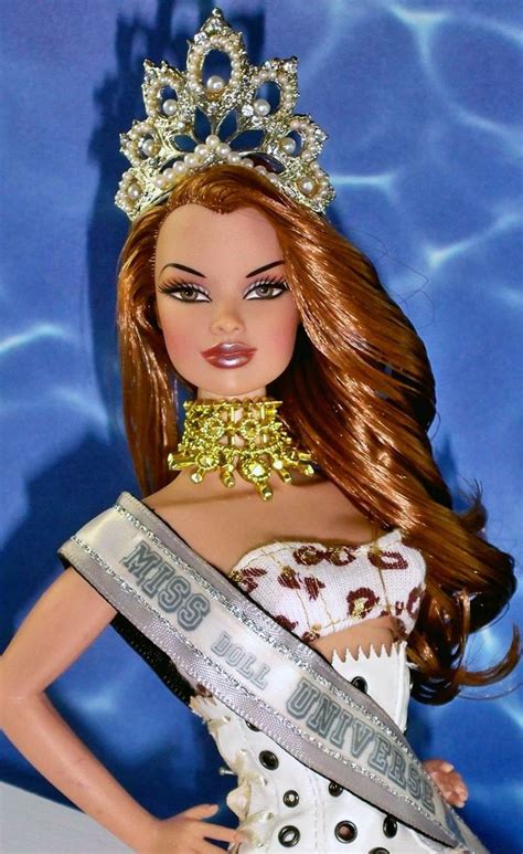 Miss Doll Universe 2012 38533 Barbie Doll Hairstyles Barbie Miss Barbie Dress