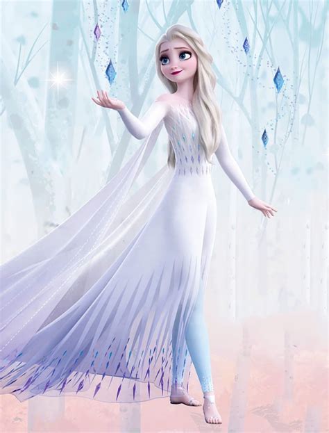 Hình Nền Elsa Trong Frozen 2 Với Chiếc Váy Màu Trắng Top Những Hình Ảnh Đẹp