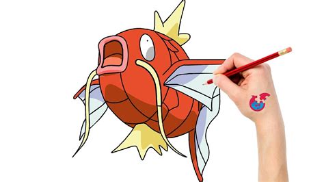 How To Draw Pokemon Magikarp For Toddlers Learning Drawing Puzzle