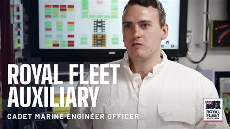 Working As A Cadet Marine Engineer Officer In The Royal Fleet Auxiliary