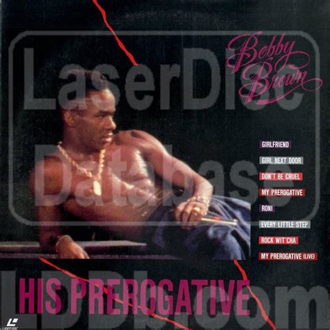 Laserdisc Database Bobby Brown His Prerogative Mvlm