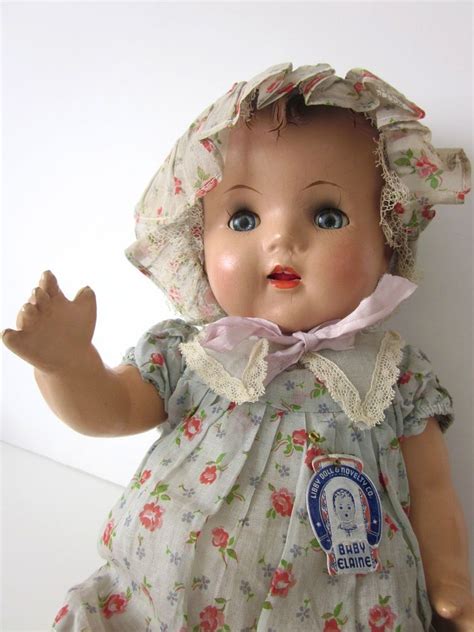 Details About Antique Vintage Composition Baby Doll 1930 40s Cloth