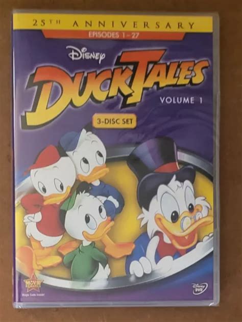 Disney Ducktales Volume 1 Dvd 25th Anniversary 3 Disc Set New