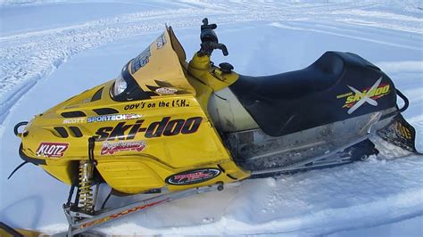 2001 Skidoo Ski Doo Mxzx 440 Mxz 440 X Race Sled For Sale Parts Only