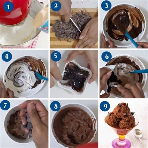 Homemade Chocolate Ice Cream 5 Mins 5 Ingredients Veena Azmanov