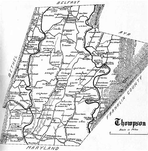Fulton County Pennsylvania Atlas 1916