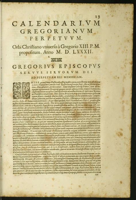 The Gregorian Calendar Encyclopedia Virginia