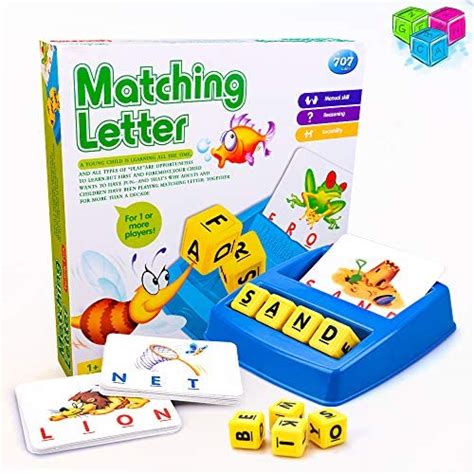 Matching Letter For Kids Boys Alphabet Letter Word Match For 2 6 Year