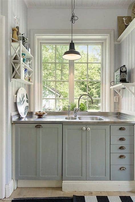 A successful small kitchen needs an efficient layout, smart cabinetry, and plentiful storage. 43 Extremely creative small kitchen design ideas