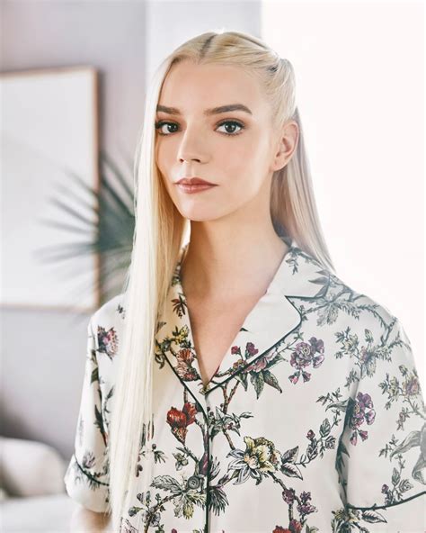 Anya Taylor Joy Vogue Magazine Getting Ready Diary For The 2023