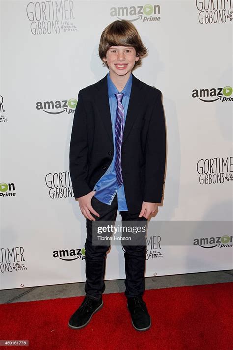 Drew Justice Attends The Screening Of Amazons Gortimer Gibbons