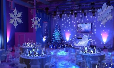 Over The Top Winter Wonderland For A Corporate Christmas Party I Wo