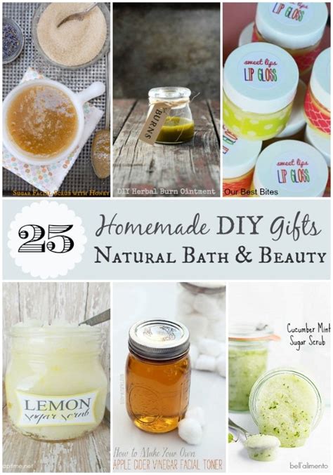 Homemade Diy Ts 25 Natural Bath And Beauty Recipes