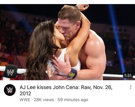 Public Enemies Podcast On Twitter Why Did WWE Just Upload This Video Of AJ Lee And John Cena