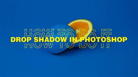 Drop Shadow In Photoshop Learn Easy Steps To Create Shadow Effect