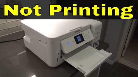 Epson Et Not Printing Black Ink How To Fix It Easy Tutorial Youtube