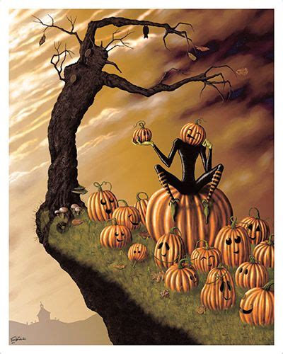To Be Or Not To Be 16×20 — Cricketbow Design Halloween Artwork