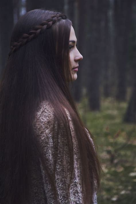 Dark Woods By Elixir Photography Photo Young Woman With Long Brown