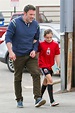 Ben Affleck Embraces Daughter Seraphina After Soccer Practice