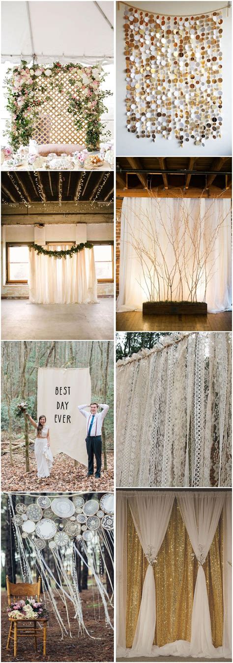 30 Unique And Breathtaking Wedding Backdrop Ideas Weddinginclude