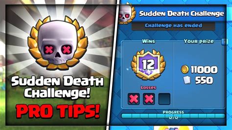 Sudden Death Challenge Pro Tips Best Deck Ez 12 Wins In Sudden