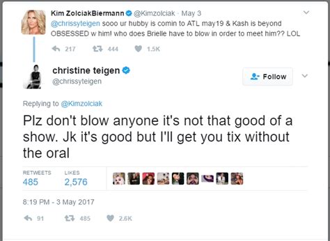 Kim Zolciak Biermann Jokes On Twitter About Daughter Giving Oral Sex To