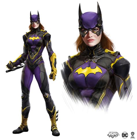 Batgirl Titan Suit Art Gotham Knights Art Gallery