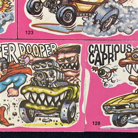 1973 Donrus Fantastic Odd Rods Pink Series 1 Lot 9 Rare Super Dooper