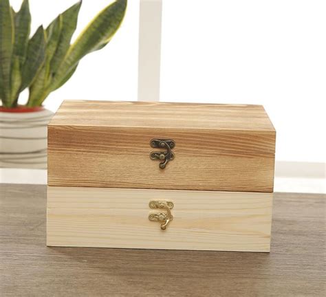 Handmade wooden boxes for gifts. Handmade Wooden Box Storage Organizer Natural Wood Boxes ...