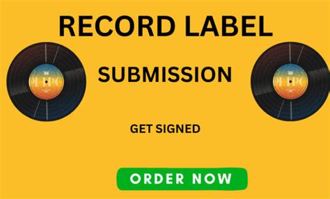 Do Record Label Submissions To Popular Music Labels To Get Get Signed