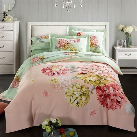 Elegant Floral Oriental Country Chic Asian Inspired Bedding Sets