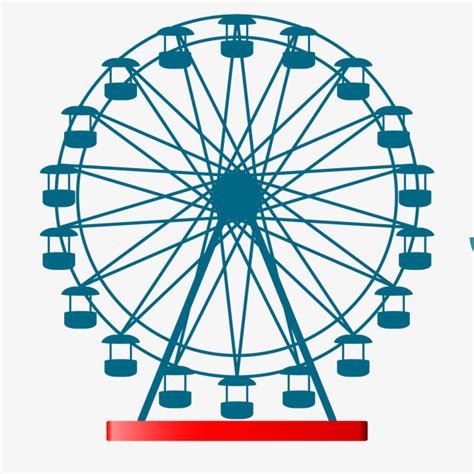 Ferris Wheel Vector At Getdrawings Free Download