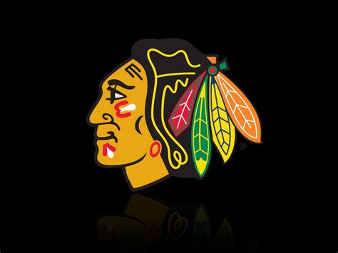 A virtual museum of sports logos, uniforms and historical items. blackhawks logo | Chicago Blackhawks Logo wallpaper ...