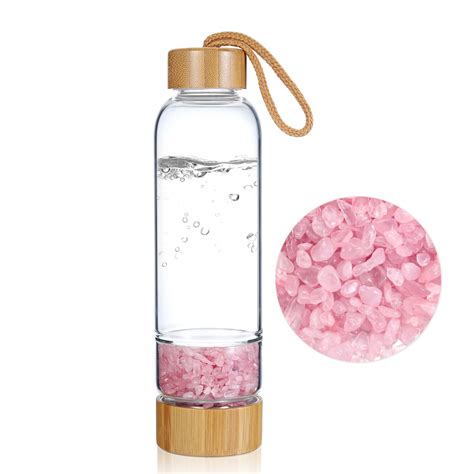 Buy Acbungji Healing Crystal Water Bottle Natural Gemstone Crystal