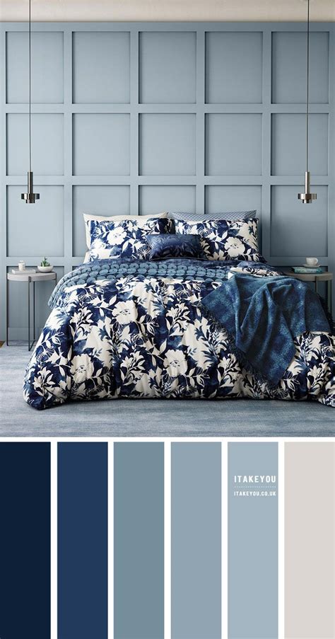 Dark Blue Grey Bedroom Colour Scheme I Take You Wedding Readings