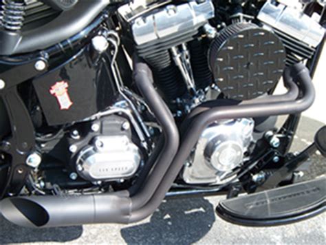 Special ed, these pipes are really cool. 2 into 1 exhaust...what'cha runnin' - Page 2 - Harley ...